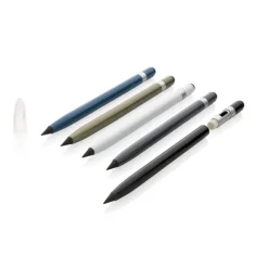 Gift Campaign Penna personalizzata in alluminio con gomma senza inchiostro Eraser></noscript> Penne Ecologiche|Penne In Metallo