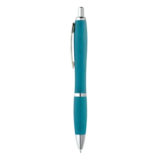 Gift Campaign Penna promozionale a sfera in paglia di grano inchiostro blu> Penne Ecologiche