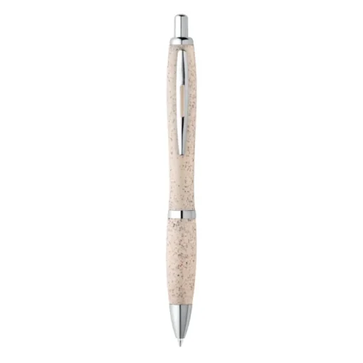 Gift Campaign Penna promozionale a sfera in paglia di grano inchiostro blu> Penne Ecologiche