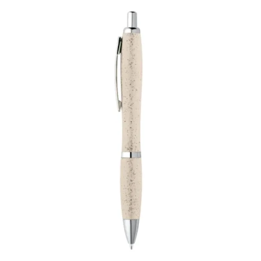 Gift Campaign Penna promozionale a sfera in paglia di grano inchiostro blu> Penne Ecologiche
