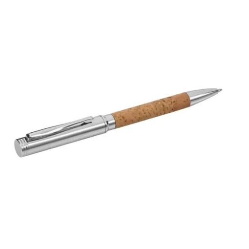 Gift Campaign Penna promozionale con dettagli in sughero inchiostro blu NatureSet> Penne Ecologiche