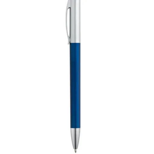Gift Campaign Penna promozionale con effetto metallo inchiostro blu Metallic Print> Penne Di Plastica