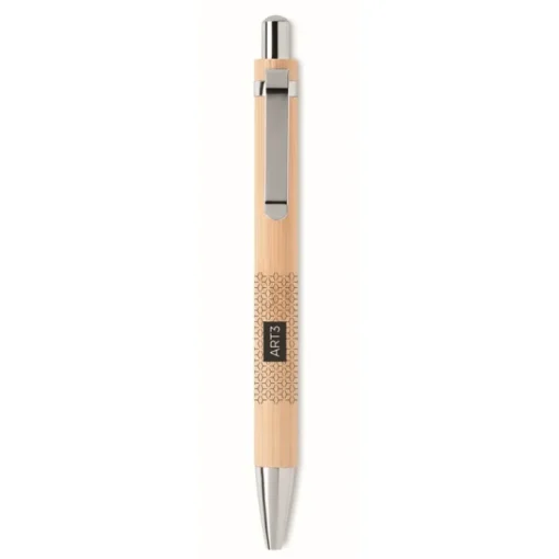 Gift Campaign Penna promozionale economica con punta in lega metallica Bamboo> Penne Ecologiche