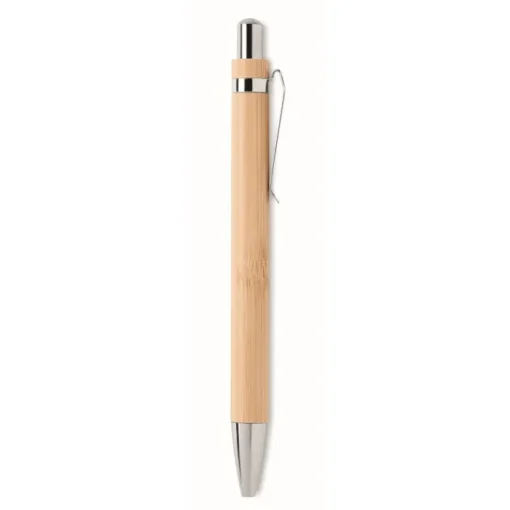 Gift Campaign Penna promozionale economica con punta in lega metallica Bamboo> Penne Ecologiche