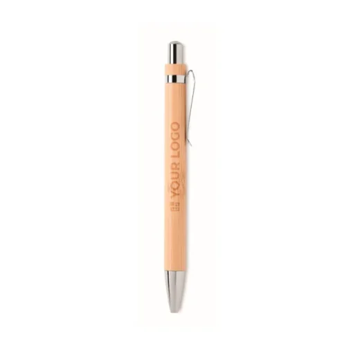 Gift Campaign Penna promozionale economica con punta in lega metallica Bamboo> Penne Ecologiche