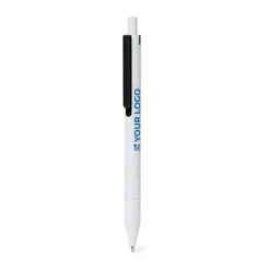 Gift Campaign Penna promozionale in ABS riciclato e clip colorata con inchiostro blu></noscript> Penne Ecologiche|Penne Di Plastica