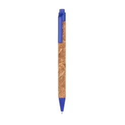 Gift Campaign Penna promozionale in sughero e fibra di grano inchiostro blu Suber> Penne Ecologiche