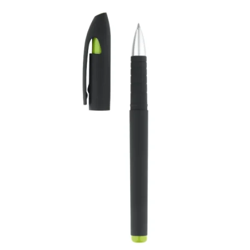 Gift Campaign Penna pubblicitaria con inchiostro gel inchiostro nero DuoGel> Penne Di Plastica