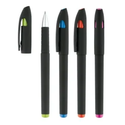 Gift Campaign Penna pubblicitaria con inchiostro gel inchiostro nero DuoGel></noscript> Penne Di Plastica