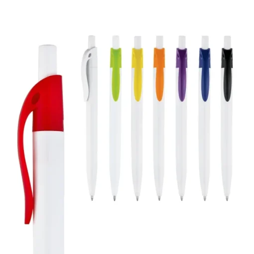 Gift Campaign Penna pubblicitaria con logo inchiostro nero PrintFlow> Penne Di Plastica