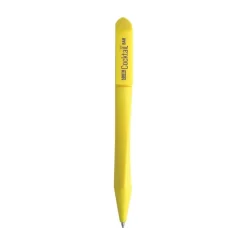 Gift Campaign Penna pubblicitaria dalla forma originale inchiostro blu Geometric></noscript> Penne Di Plastica