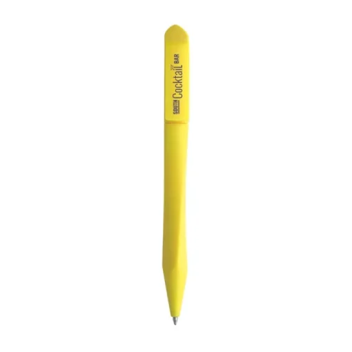 Gift Campaign Penna pubblicitaria dalla forma originale inchiostro blu Geometric> Penne Di Plastica