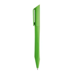 Gift Campaign Penna pubblicitaria dalla forma originale inchiostro blu Geometric></noscript> Penne Di Plastica