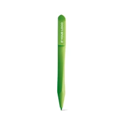 Gift Campaign Penna pubblicitaria dalla forma originale inchiostro blu Geometric></noscript> Penne Di Plastica