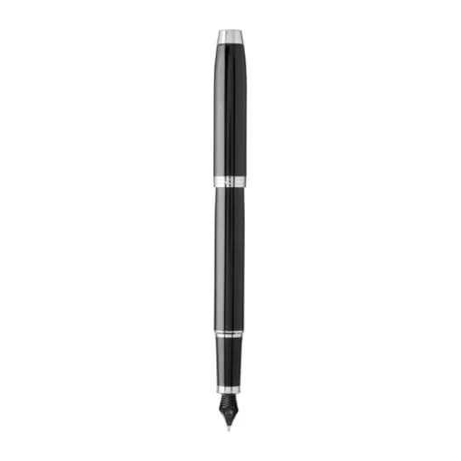 Gift Campaign Penna stilografica con logo inchiostro blu in metallo Parker IM Silver> Penne In Metallo