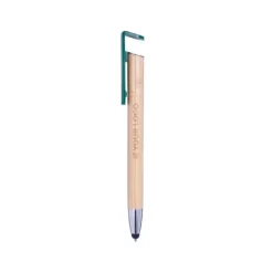 Gift Campaign Penna touch con clip per supporto inchiostro blu Bambù Versatile></noscript> Penne Ecologiche