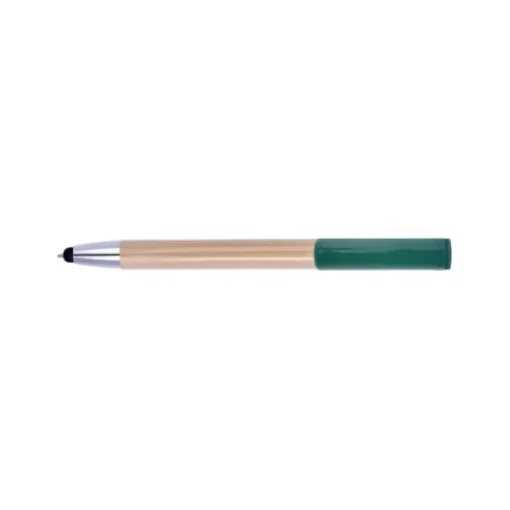 Gift Campaign Penna touch con clip per supporto inchiostro blu Bambù Versatile> Penne Ecologiche