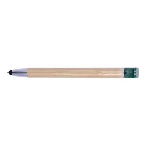 Gift Campaign Penna touch con clip per supporto inchiostro blu Bambù Versatile> Penne Ecologiche