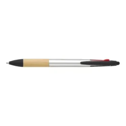 Gift Campaign Penna touch con impugnatura in bambù ed inchiostro blu, rosso e nero></noscript> Penne Touch|Penne Di Plastica