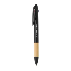 Gift Campaign Penna touch con impugnatura in bambù ed inchiostro blu, rosso e nero></noscript> Penne Touch|Penne Di Plastica
