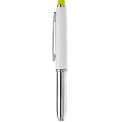 Gift Campaign Penna touch cromata con cappuccio, luce a LED e inchiostro blu><noscript><img width=