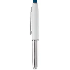 Gift Campaign Penna touch cromata con cappuccio, luce a LED e inchiostro blu><noscript><img width=