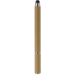 Gift Campaign Penna touch di carta riciclata con cappuccio e inchiostro blu> Penne Ecologiche