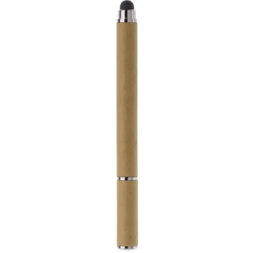 Gift Campaign Penna touch di carta riciclata con cappuccio e inchiostro blu> Penne Ecologiche