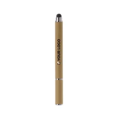 Gift Campaign Penna touch di carta riciclata con cappuccio e inchiostro blu></noscript> Penne Ecologiche