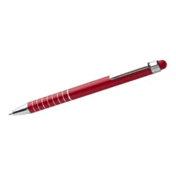 Gift Campaign Penna touch in alluminio con meccanismo a rotazione e inchiostro blu></noscript> Penne In Metallo