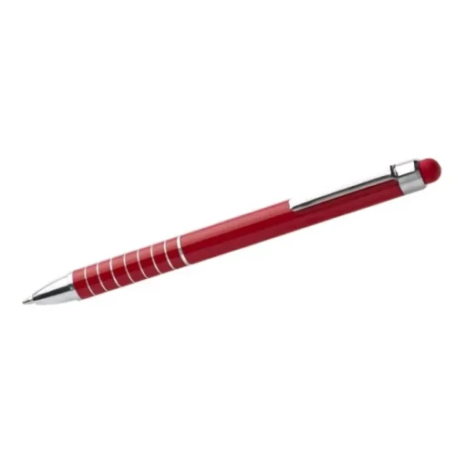 Gift Campaign Penna touch in alluminio con meccanismo a rotazione e inchiostro blu> Penne In Metallo