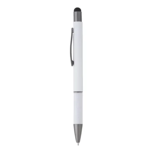 Gift Campaign Penna touch in alluminio con impugnatura in carta ed inchiostro blu> Penne In Metallo