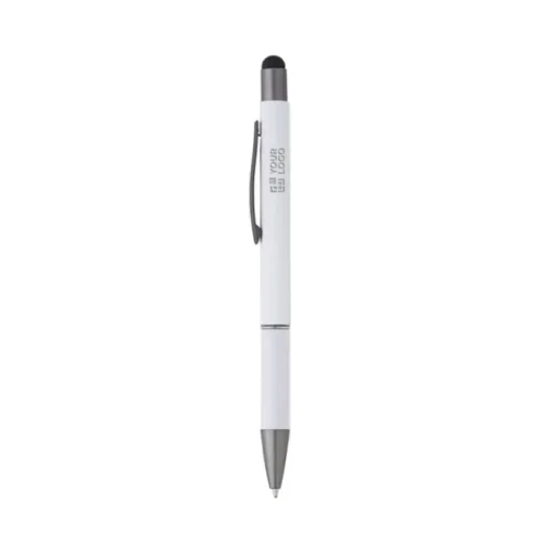 Gift Campaign Penna touch in alluminio con impugnatura in carta ed inchiostro blu> Penne In Metallo