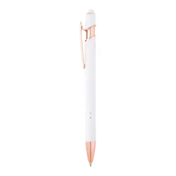 Gift Campaign Penna touch in alluminio riciclato e dettagli oro rosa inchiostro blu> Penne In Metallo