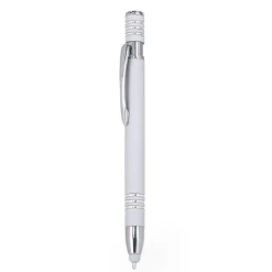 Gift Campaign Penna touch in alluminio con meccanismo a pulsante e finitura gommata> Penne In Metallo