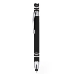 Gift Campaign Penna touch in alluminio con meccanismo a pulsante e finitura gommata> Penne In Metallo