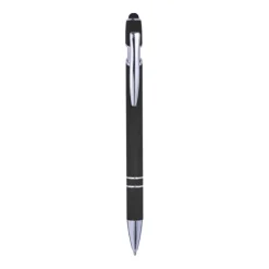 Gift Campaign Penna touch in alluminio con finitura in gomma e inchiostro blu> Penne In Metallo
