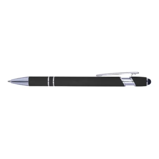 Gift Campaign Penna touch in alluminio con finitura in gomma e inchiostro blu> Penne In Metallo