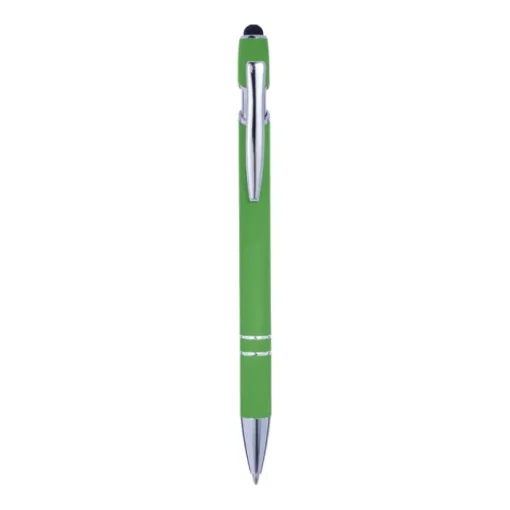 Gift Campaign Penna touch in alluminio con finitura in gomma e inchiostro blu> Penne In Metallo