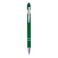 Gift Campaign Penna touch in alluminio con finitura in gomma e inchiostro blu></noscript> Penne In Metallo