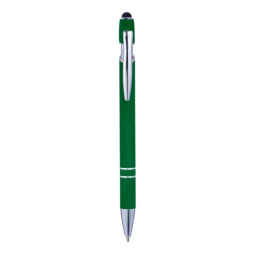 Gift Campaign Penna touch in alluminio con finitura in gomma e inchiostro blu> Penne In Metallo