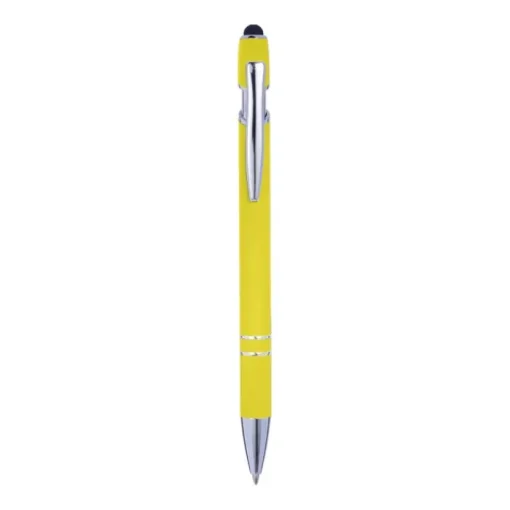 Gift Campaign Penna touch in alluminio con finitura in gomma e inchiostro blu> Penne In Metallo