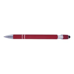 Gift Campaign Penna touch in alluminio con finitura in gomma e inchiostro blu></noscript> Penne In Metallo