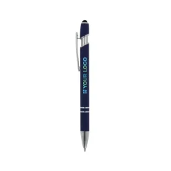 Gift Campaign Penna touch in alluminio con finitura soft-touch e inchiostro blu></noscript> Penne In Metallo