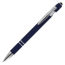 Gift Campaign Penna touch in alluminio con finitura soft-touch e inchiostro blu></noscript> Penne In Metallo