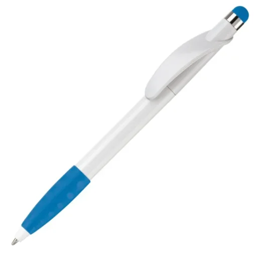 Gift Campaign Penna touch in plastica con impugnatura colorata e inchiostro blu> Penne Di Plastica