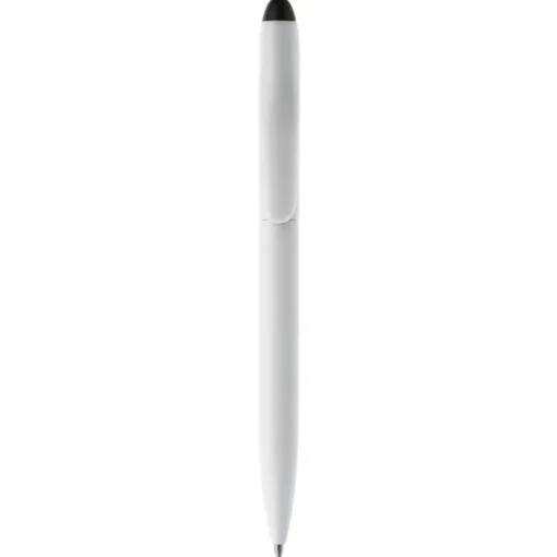 Gift Campaign Penna touch in plastica con meccanismo a rotazione e inchiostro blu> Penne Di Plastica