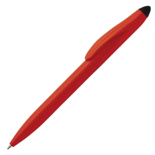 Gift Campaign Penna touch in plastica con meccanismo a rotazione e inchiostro blu> Penne Di Plastica