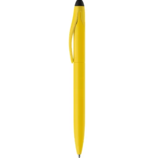 Gift Campaign Penna touch in plastica con meccanismo a rotazione e inchiostro blu> Penne Di Plastica