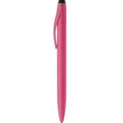 Gift Campaign Penna touch in plastica con meccanismo a rotazione e inchiostro blu></noscript> Penne Di Plastica